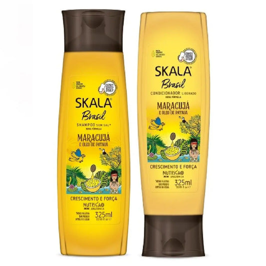 Shampoo Maracuja e Oleo de Pataua Skala